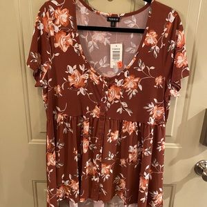 Torrid Babydoll Top